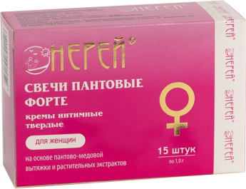 картинка Свечи пантовые для женщин от компании Нерей
